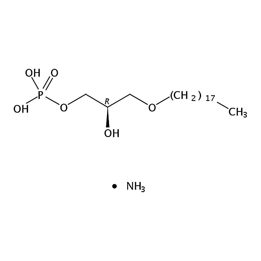 RHAWN 1-O-octadecyl-2-hydroxy-sn-glycero-3-phosphate (ammonium salt)