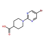 RHAWN 1-(5-Bromopyrimidin-2-yl)piperidine-4-carboxylic acid