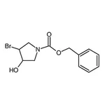 RHAWN Benzyl 3-bromo-4-hydroxypyrrolidine-1-carboxylate