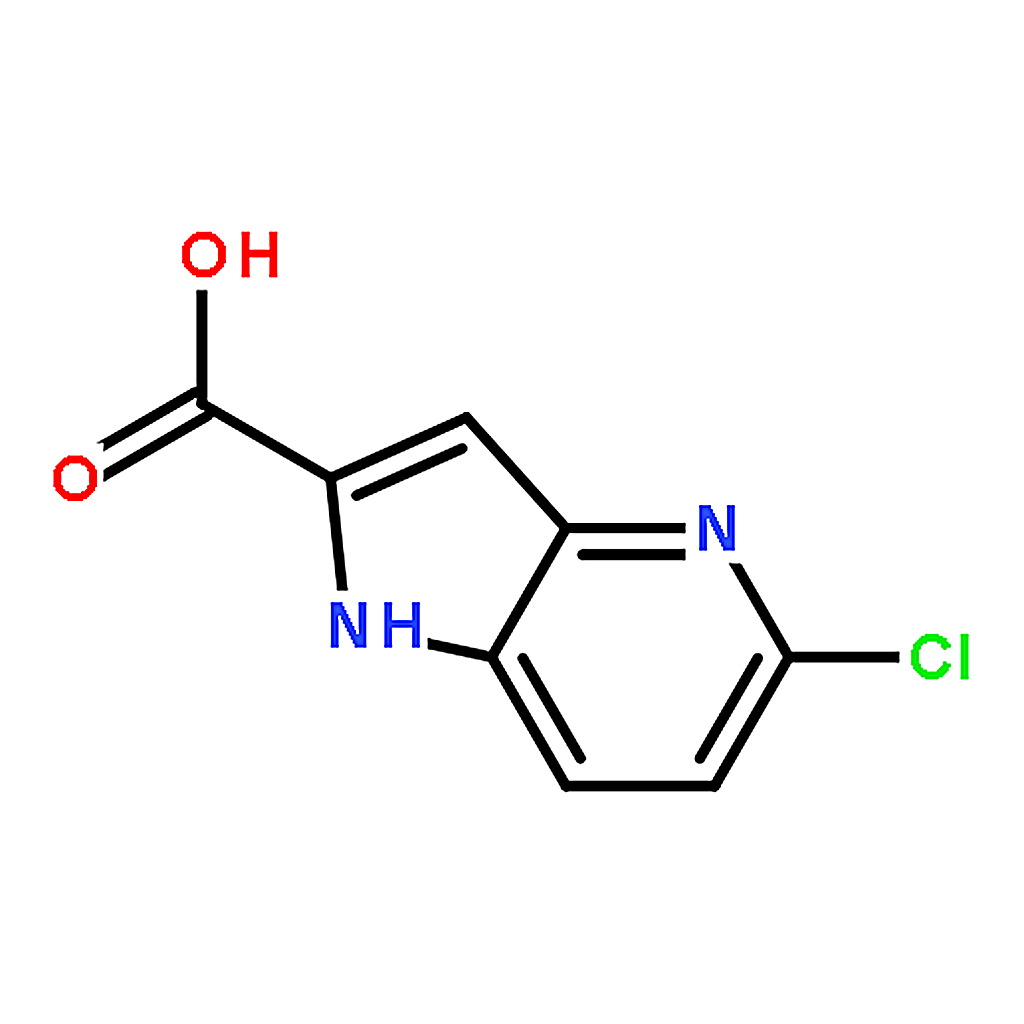 RHAWN 5-Chloro-1H-pyrrolo[3,2-b]pyridine-2-carboxylic acid