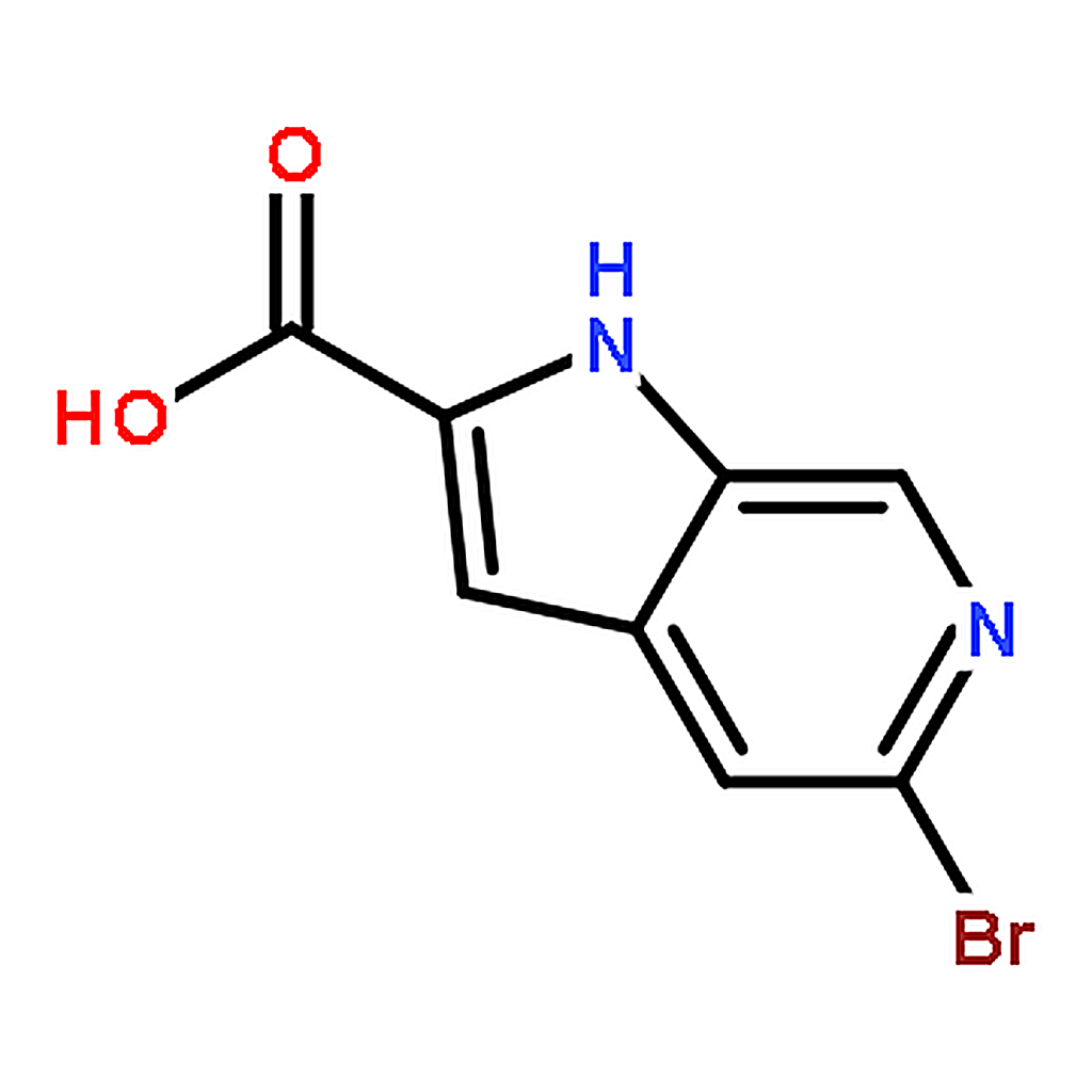 RHAWN 5-Bromo-1H-pyrrolo[2,3-c]pyridine-2-carboxylic acid