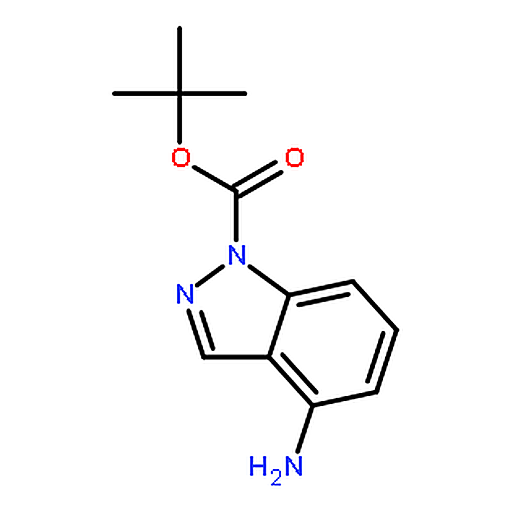 RHAWN tert-Butyl 4-amino-1H-indazole-1-carboxylate