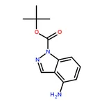 RHAWN tert-Butyl 4-amino-1H-indazole-1-carboxylate
