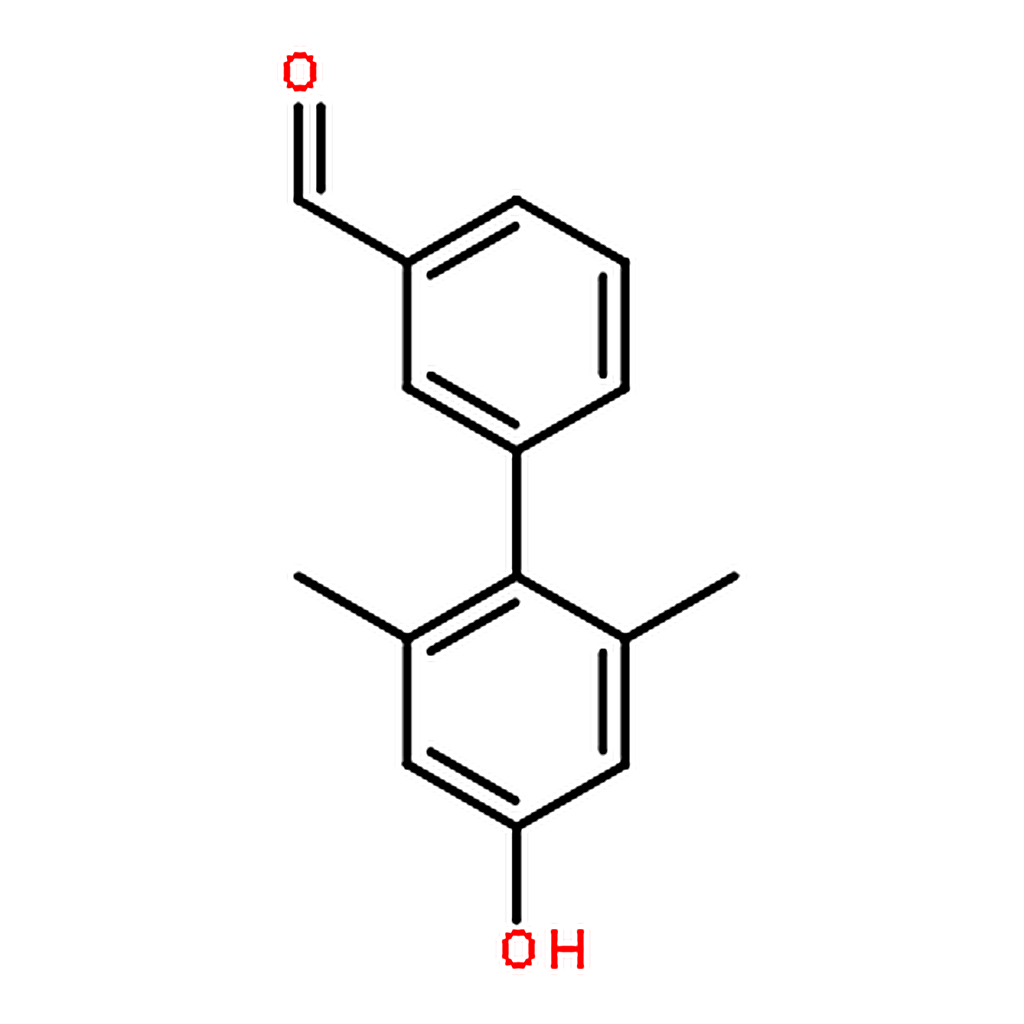 RHAWN 4’-Hydroxy-2’，6’-Dimethylbiphenyl-3-Carbaldehyde
