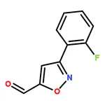RHAWN 3-(2-Fluorophenyl)isoxazole-5-carbaldehyde