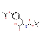 RHAWN (S)-3-(4-Acetoxyphenyl)-2-((tert-butoxycarbonyl)amino)propanoic acid
