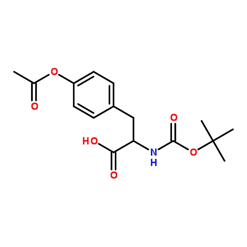 RHAWN (S)-3-(4-Acetoxyphenyl)-2-((tert-butoxycarbonyl)amino)propanoic acid