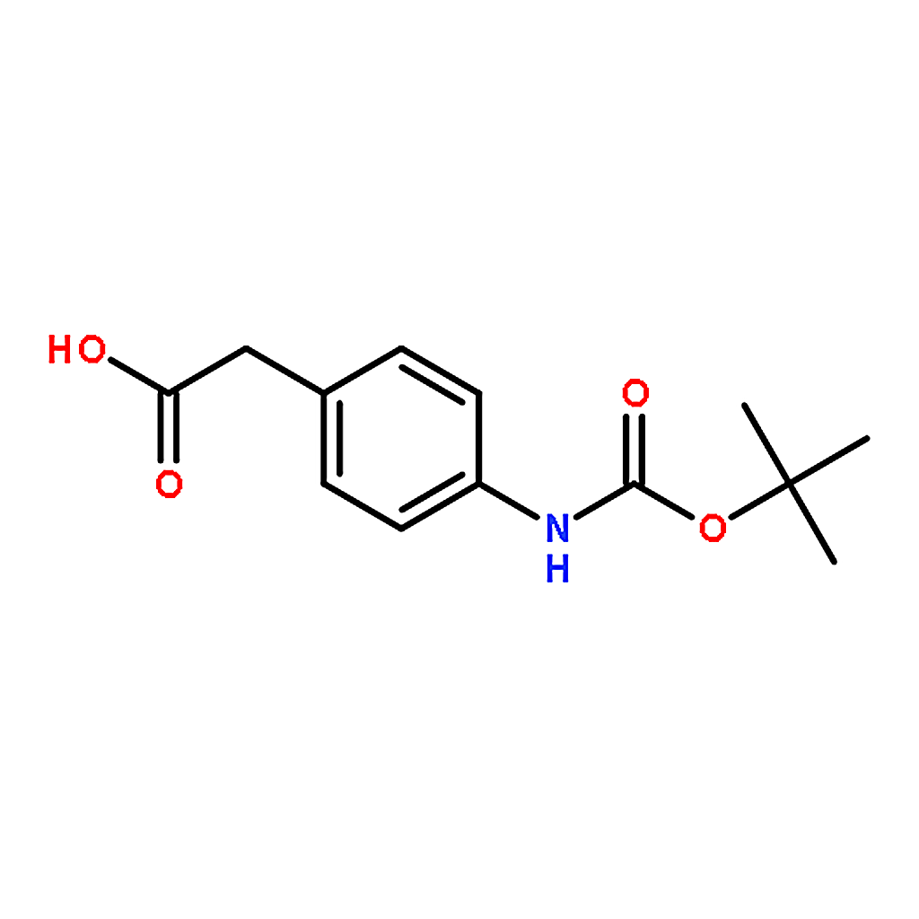 RHAWN 2-(4-((tert-Butoxycarbonyl)amino)phenyl)acetic acid