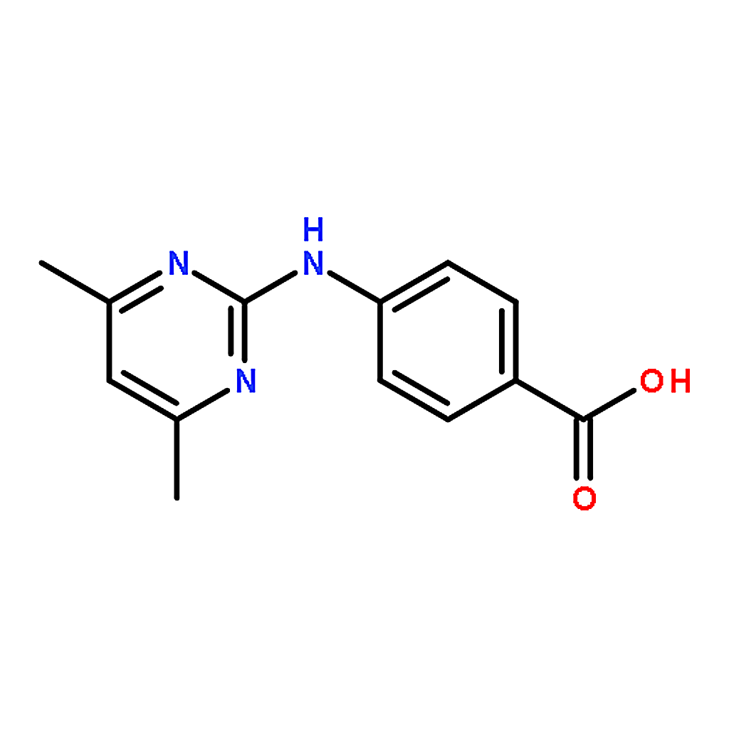 RHAWN 4-[(4,6-Dimethylpyrimidin-2-yl)amino]benzoic acid
