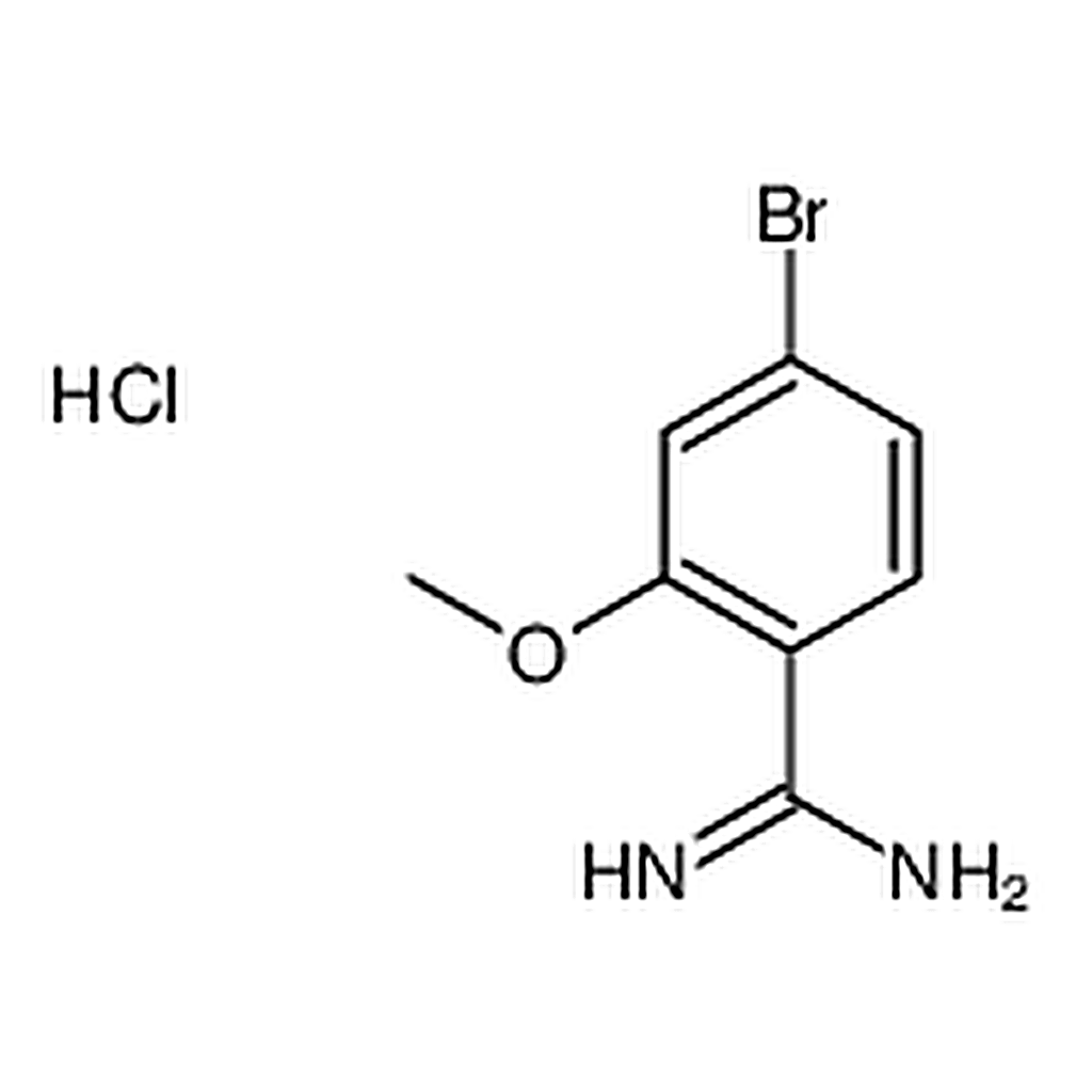 RHAWN 4-Bromo-2-methoxy-benzamidinehydrochloride