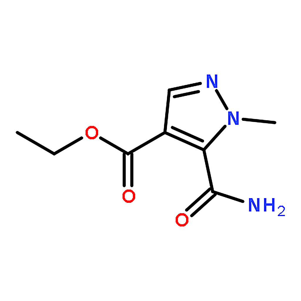 RHAWN Ethyl 5-carbamoyl-1-methyl-1H-pyrazole-4-carboxylate