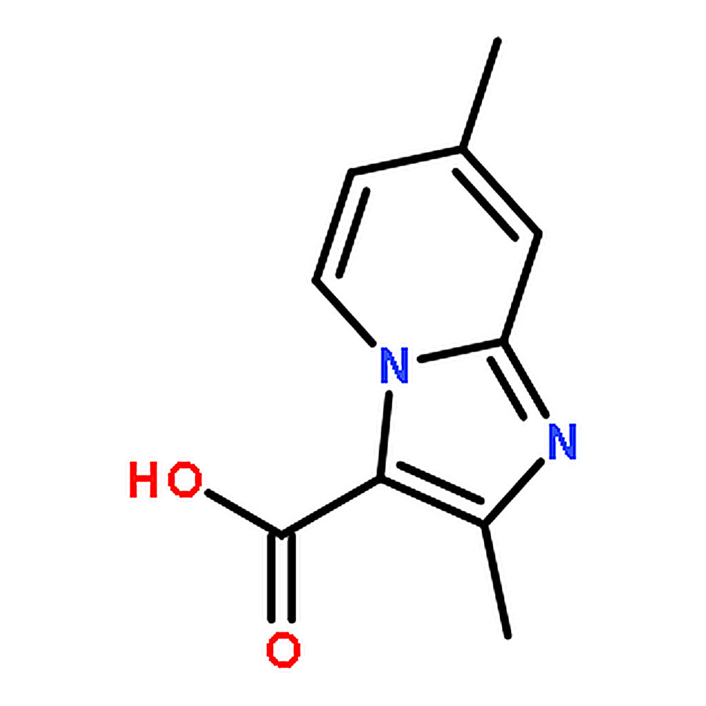 RHAWN 2,7-Dimethylimidazo[1,2-a]pyridine-3-carboxylic acid