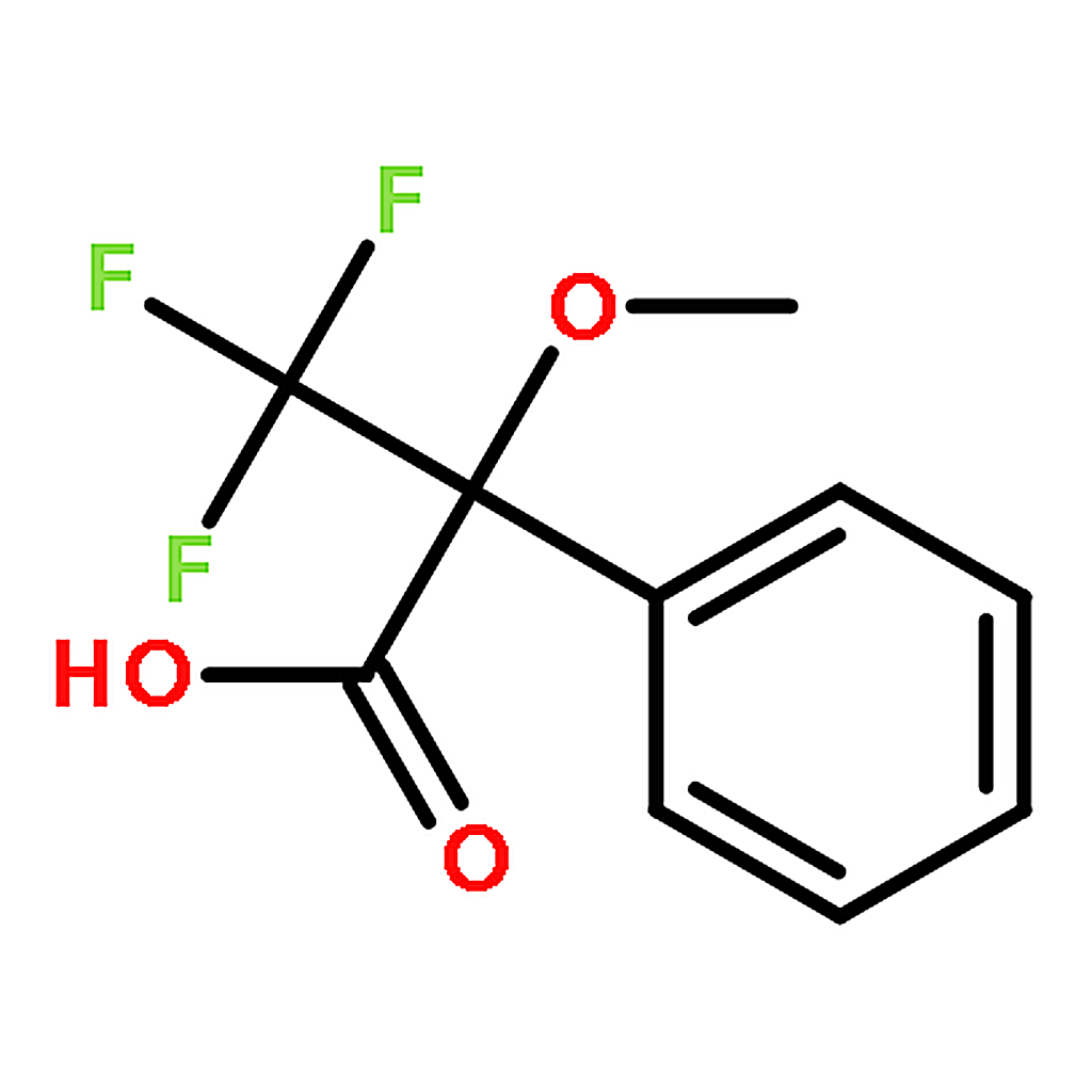 RHAWN (÷)--Methoxy--trifluoromethylphenylacetic acid