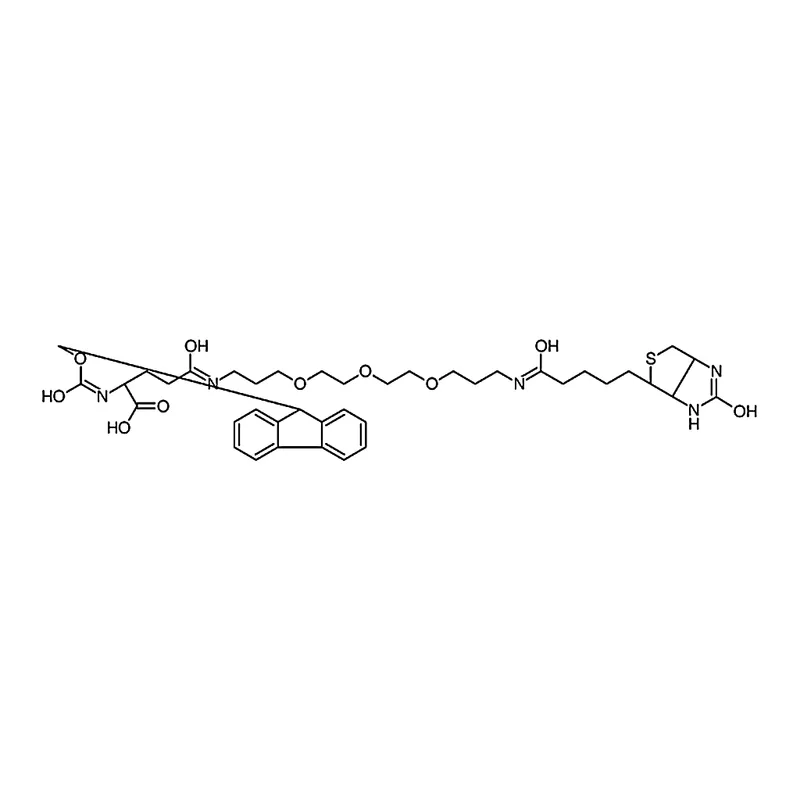 RHAWN (S)-2-((((9H-Fluoren-9-yl)methoxy)carbonyl)amino)-5,21-dioxo-25-((3aS,4S,6aR)-2-oxohexahydro