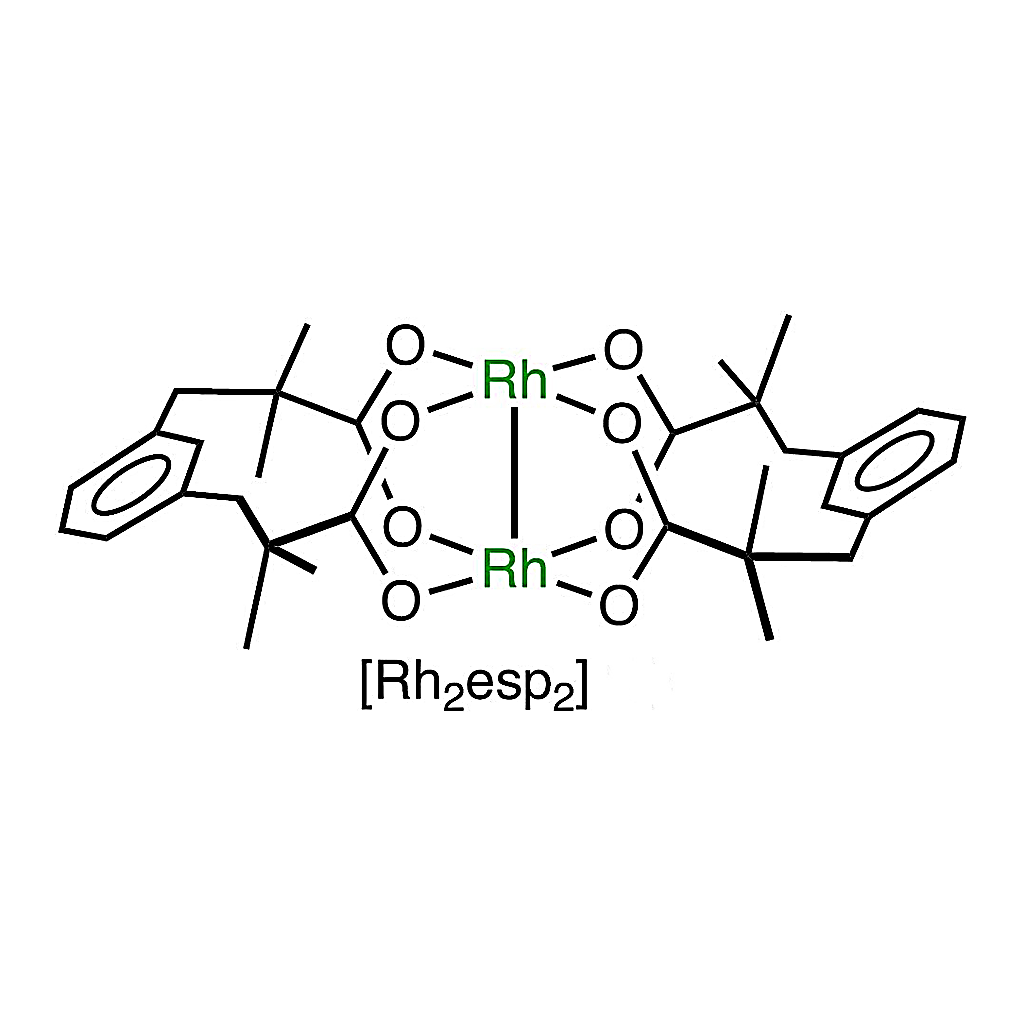 RHAWN Bis[rhodium(,,','-tetramethyl-1,3-benzenedipropionic acid)]