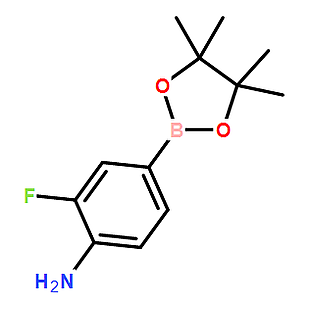RHAWN 2-fluoro-4-(4，4，5，5-tetramethyl-1，3，2-dioxaborolan-2-yl)aniline
