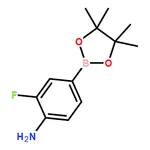 RHAWN 2-fluoro-4-(4,4,5,5-tetramethyl-1,3,2-dioxaborolan-2-yl)aniline