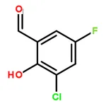 RHAWN 3-Chloro-5-fluoro-2-hydroxybenzaldehyde