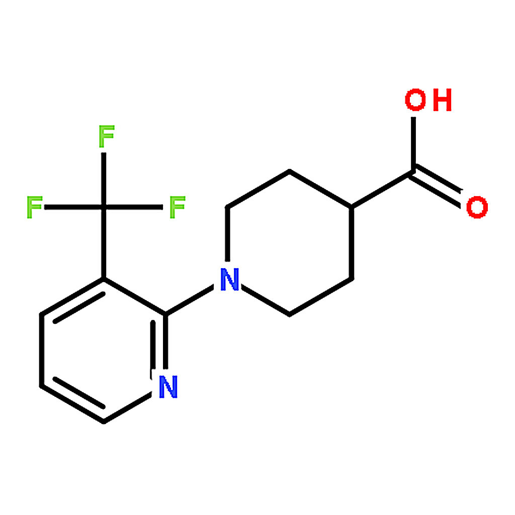 RHAWN 1-[3-(Trifluoromethyl)pyridin-2-yl]piperidine-4-carboxylic acid