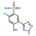 RHAWN 5-(2-Amino-4-chloro-5-sulfamoylphenyl)-1H-tetrazole