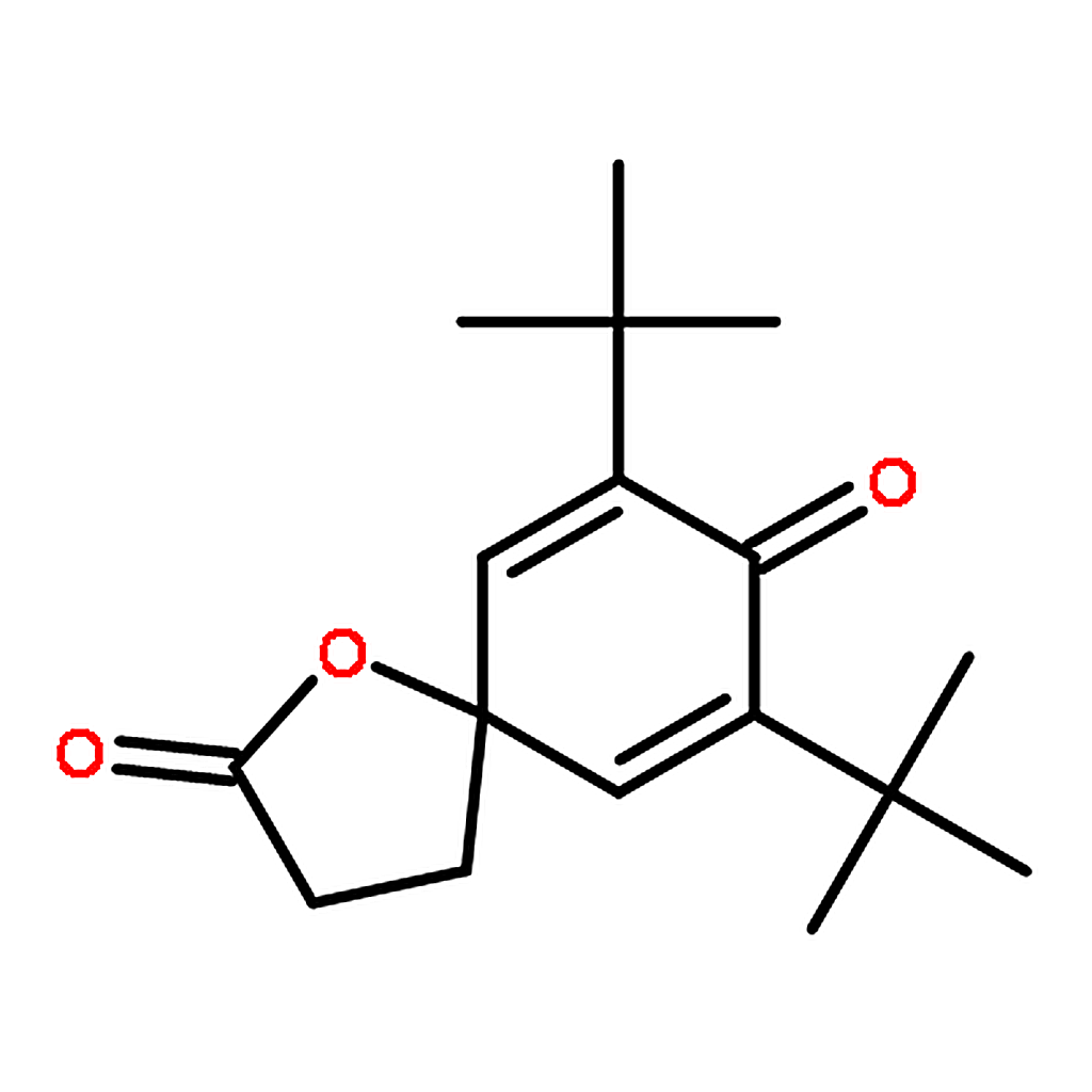 RHAWN 7,9-Di-tert-butyl-1-oxaspiro[4.5]deca-6,9-diene-2,8-dione