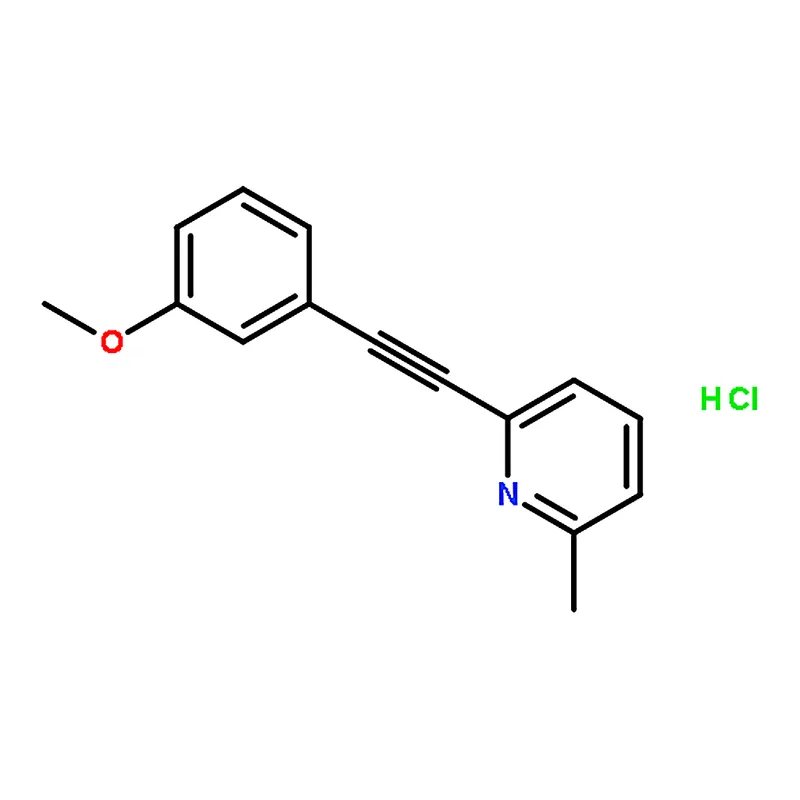 RHAWN 2-((3-Methoxyphenyl)ethynyl)-6-methylpyridine hydrochloride