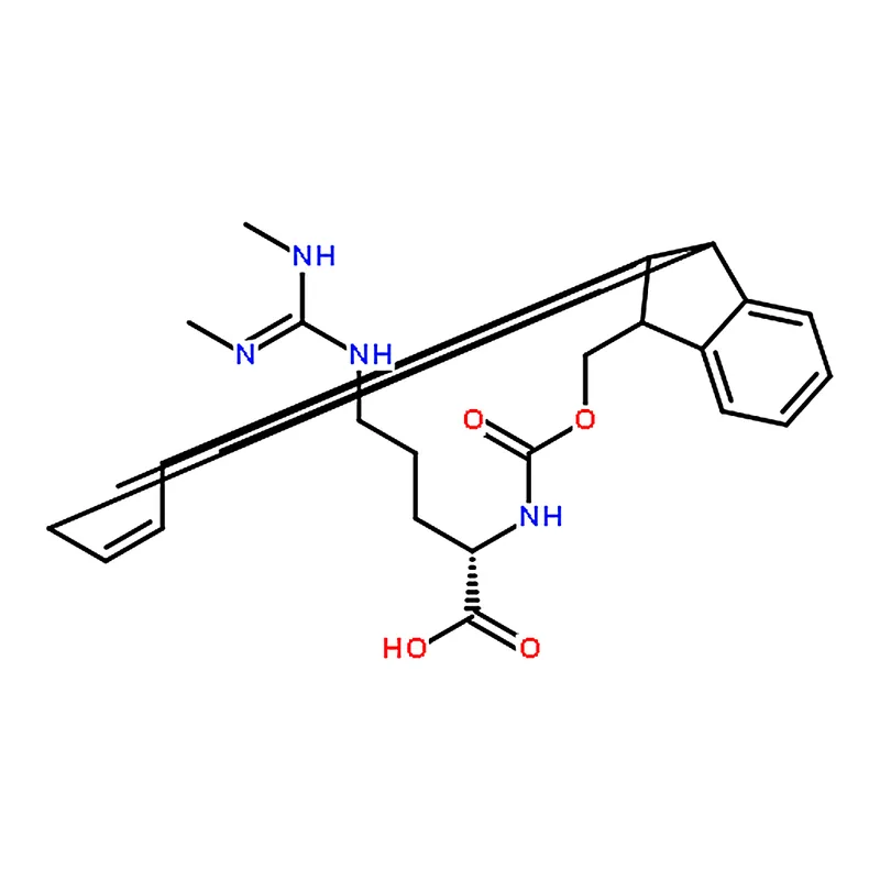 RHAWN (S)-2-((((9H-fluoren-9-yl)methoxy)carbonyl)amino)-5-((bis(methylamino)methylene)amino)pentan