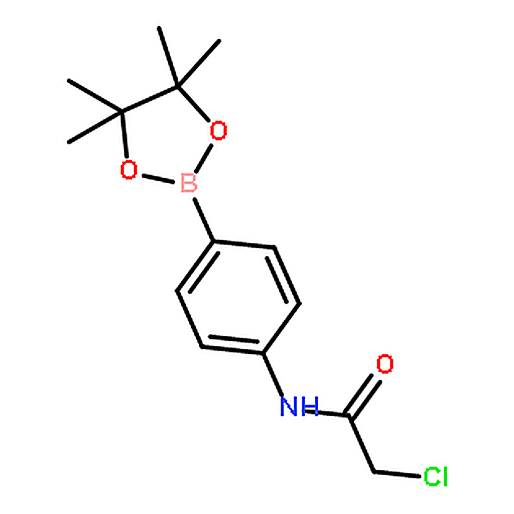RHAWN 2-Chloro-N-(4-(4，4，5，5-tetramethyl-1，3 ，2-dioxaborolan-2-yl)phenyl)acetamide