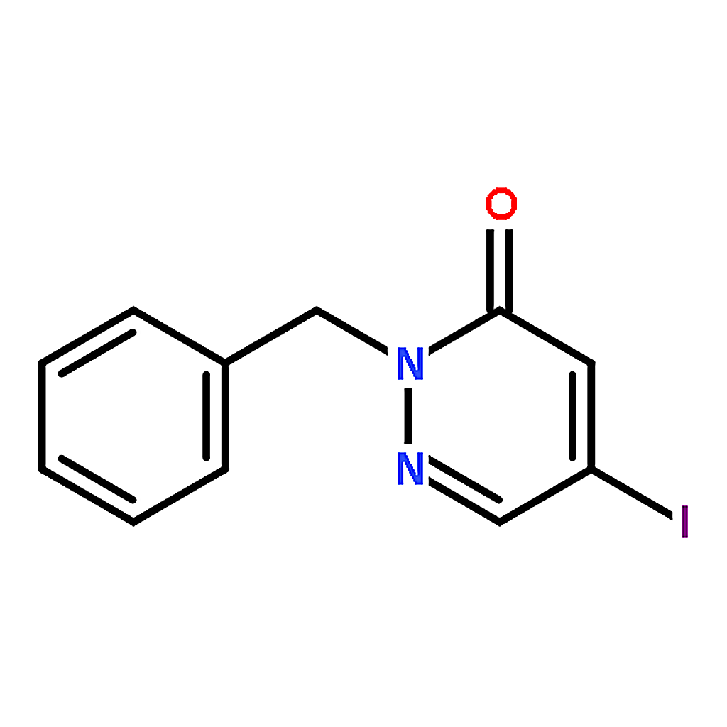 RHAWN 2-Benzyl-5-iodopyridazin-3(2H)-one
