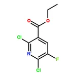 RHAWN Ethyl 2,6-dichloro-5-fluoropyridine-3-carboxylate