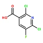 RHAWN 2,6-Dichloro-5-fluoropyridine-3-carboxylic acid
