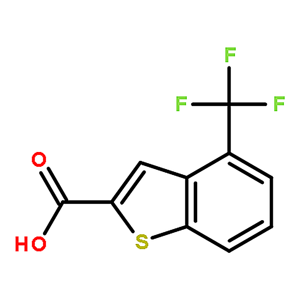 RHAWN 4-(Trifluoromethyl)benzo[b]thiophene-2-carboxylic acid