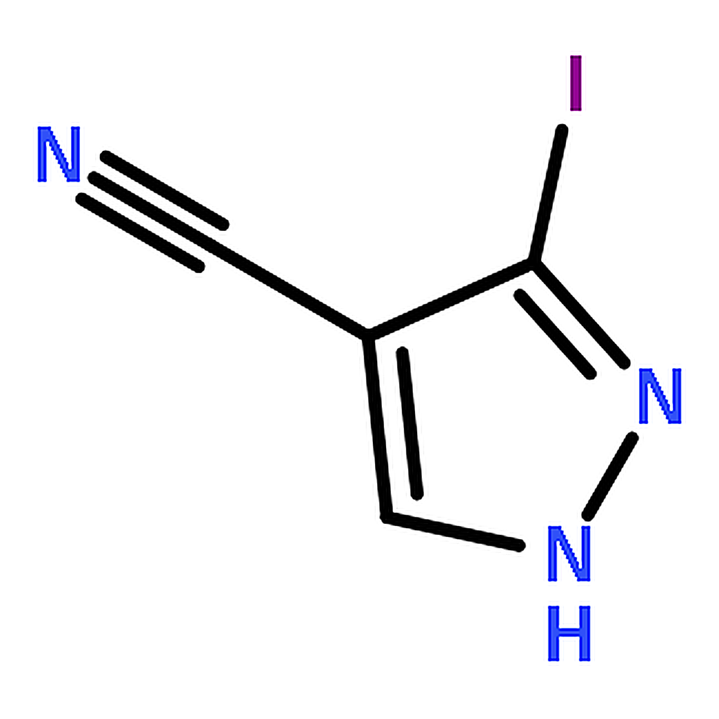RHAWN 3-Iodo-1H-pyrazole-4-carbonitrile
