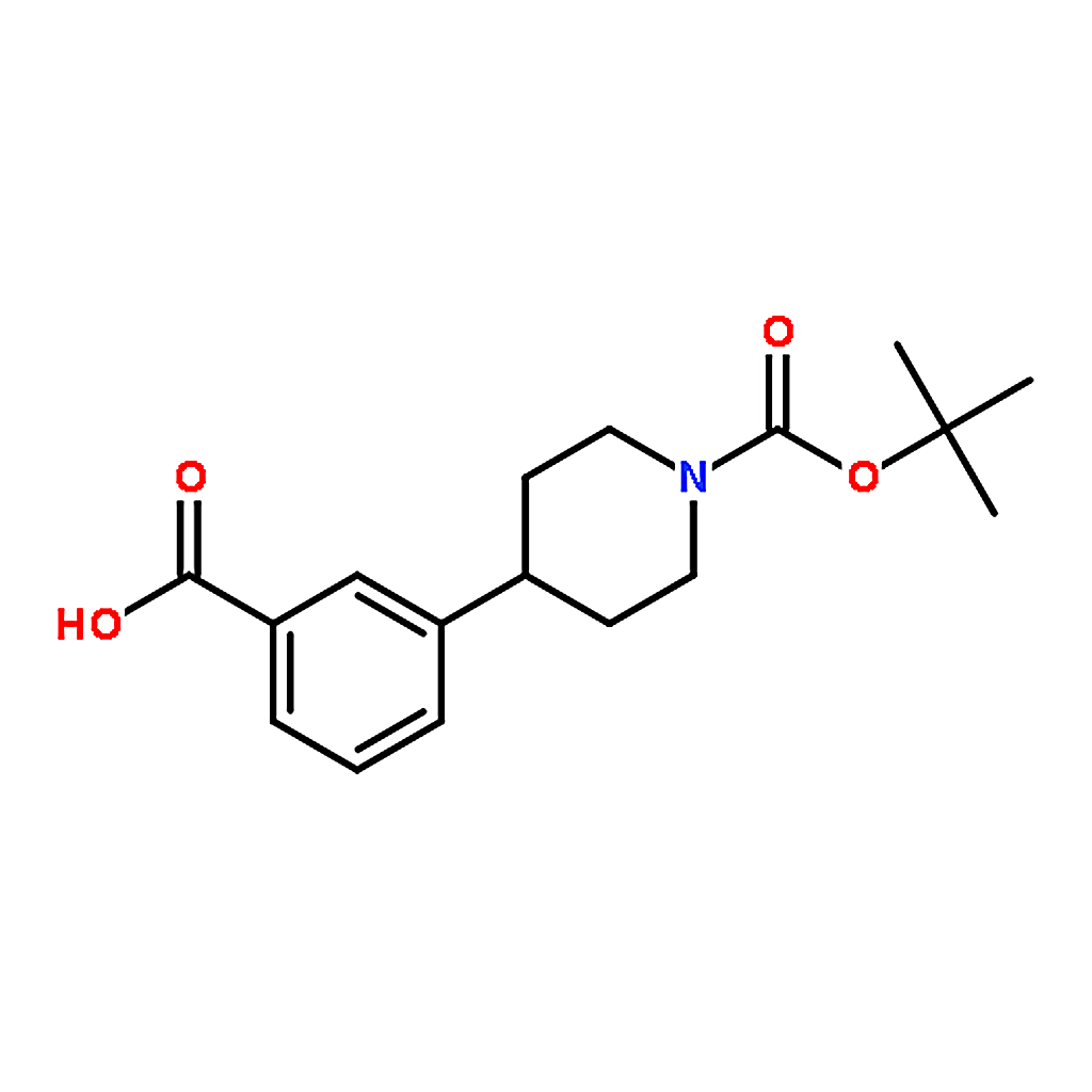RHAWN 3-(1-(tert-Butoxycarbonyl)piperidin-4-yl)benzoic acid