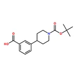 RHAWN 3-(1-(tert-Butoxycarbonyl)piperidin-4-yl)benzoic acid