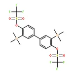 RHAWN 3,3'-Bis(trimethylsilyl)biphenyl-4,4'-diyl Bis(trifluoromethanesulfonate)