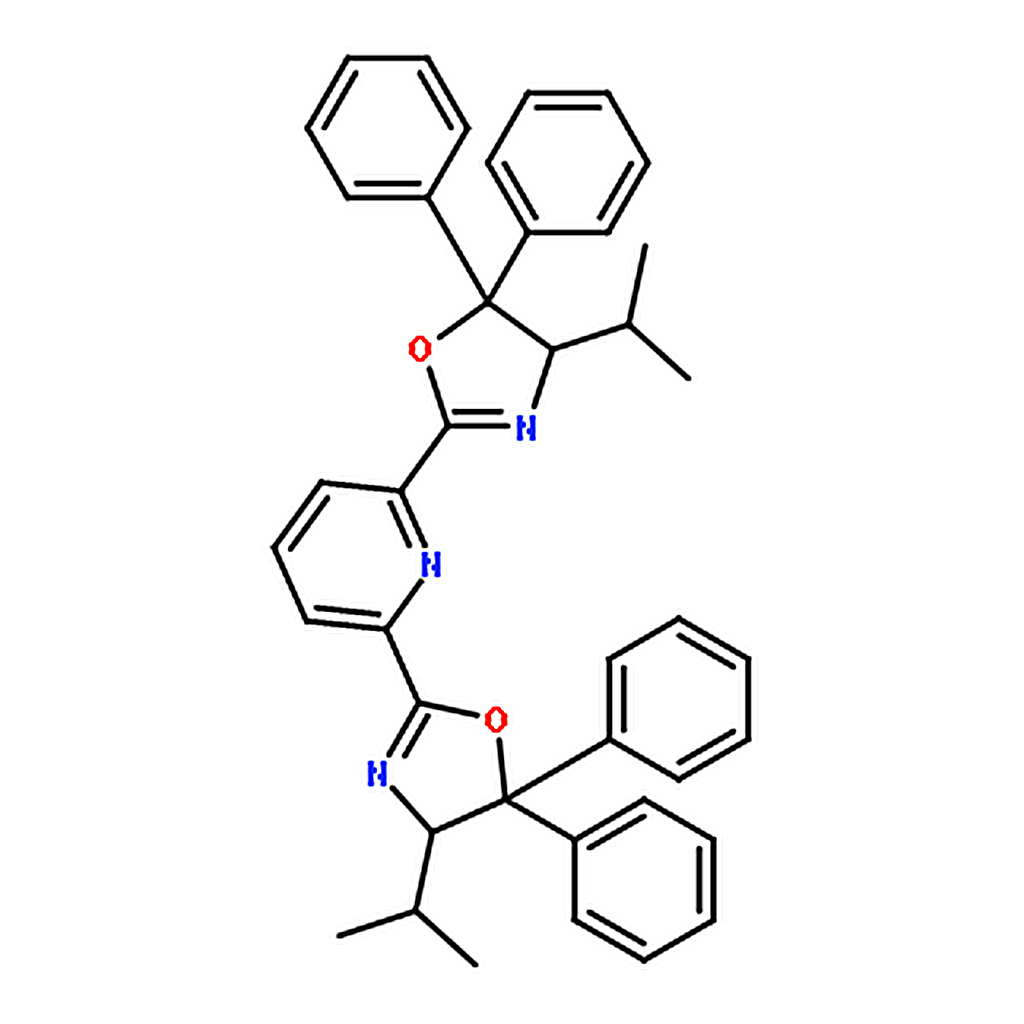 RHAWN 2,6-Bis((R)-4-isopropyl-5,5-diphenyl-4,5-dihydrooxazol-2-yl)pyridine