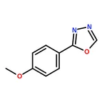 RHAWN 2-(4-Methoxyphenyl)-1,3,4-oxadiazole