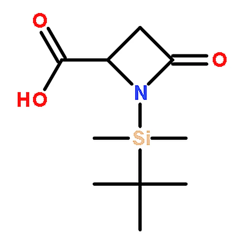 RHAWN (4S)-N-(TERT-BUTYLDIMETHYLSILYL)AZETIDIN-2-ONE-4-CARBOXYLIC ACID
