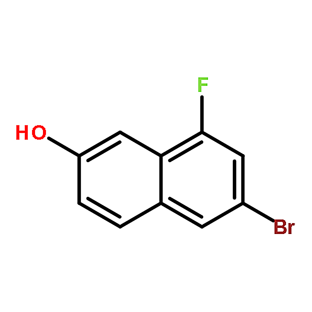 RHAWN 6-Bromo-8-fluoronaphthalen-2-ol