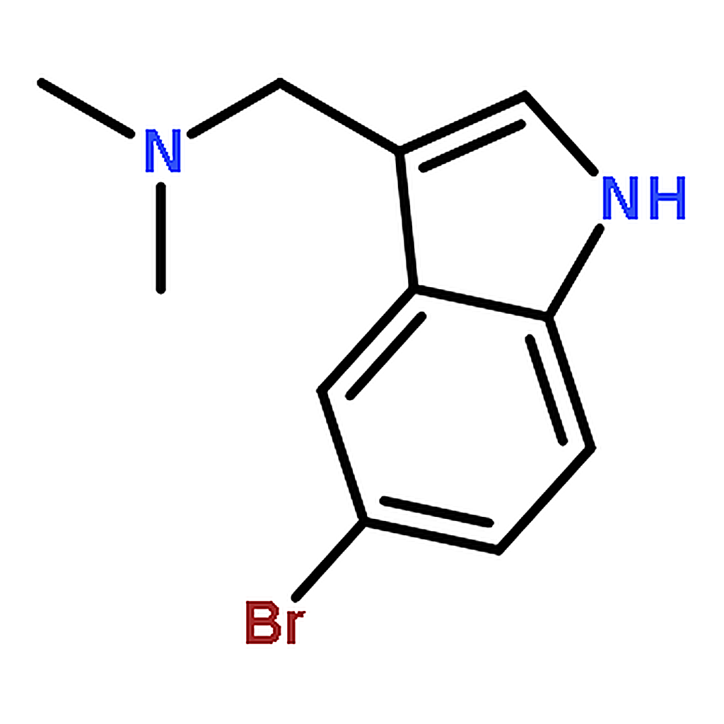 RHAWN 1-(5-Bromo-1H-indol-3-yl)-N,N-dimethylmethanamine