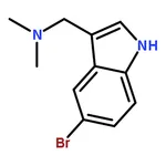 RHAWN 1-(5-Bromo-1H-indol-3-yl)-N,N-dimethylmethanamine