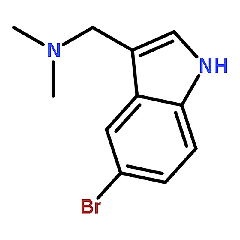 RHAWN 1-(5-Bromo-1H-indol-3-yl)-N,N-dimethylmethanamine