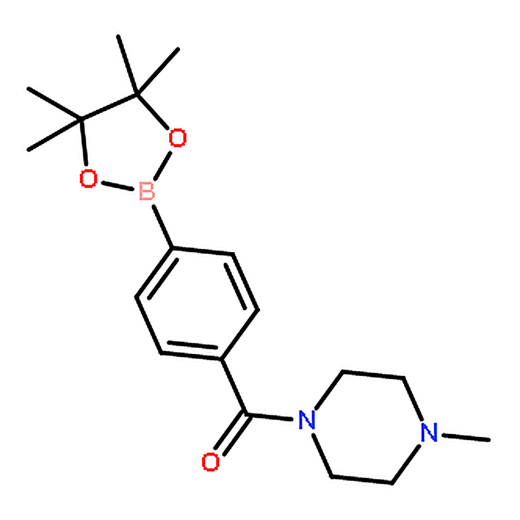 RHAWN (4-Methylpiperazin-1-yl)(4-(4,4,5,5-tetramethyl-1,3,2-dioxaborolan-2-yl)phenyl)methanone