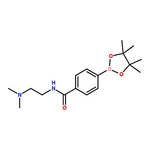 RHAWN N-(2-Dimethylaminoethyl)-4-(4,4,5,5-tetramethyl-1,3,2-dioxaborolan-2-yl)benzamide