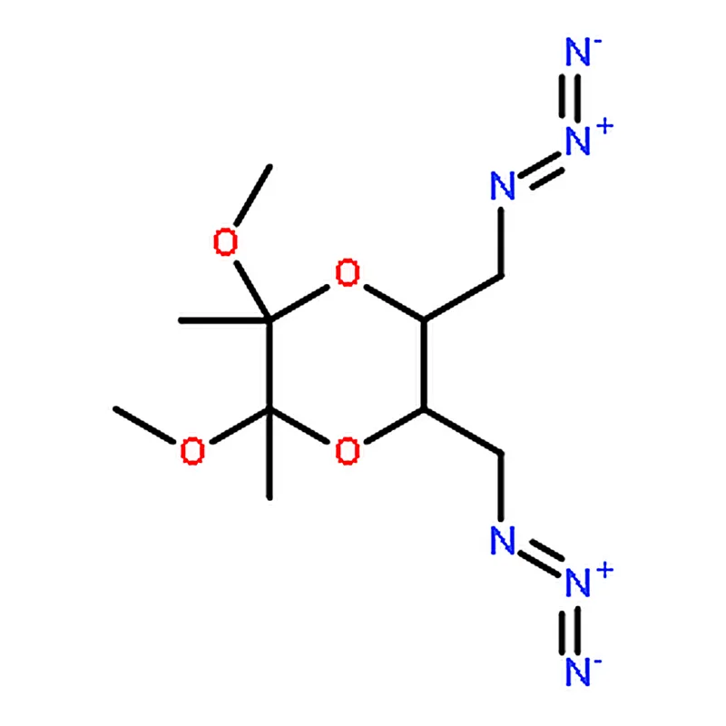 RHAWN (2<i>R</i>,3<i>R</i>,5<i>S</i>,6<i>S</i>)-5,6-Bis(azidomethyl)-2,3-dimethoxy-2,3-dimethyl-1,