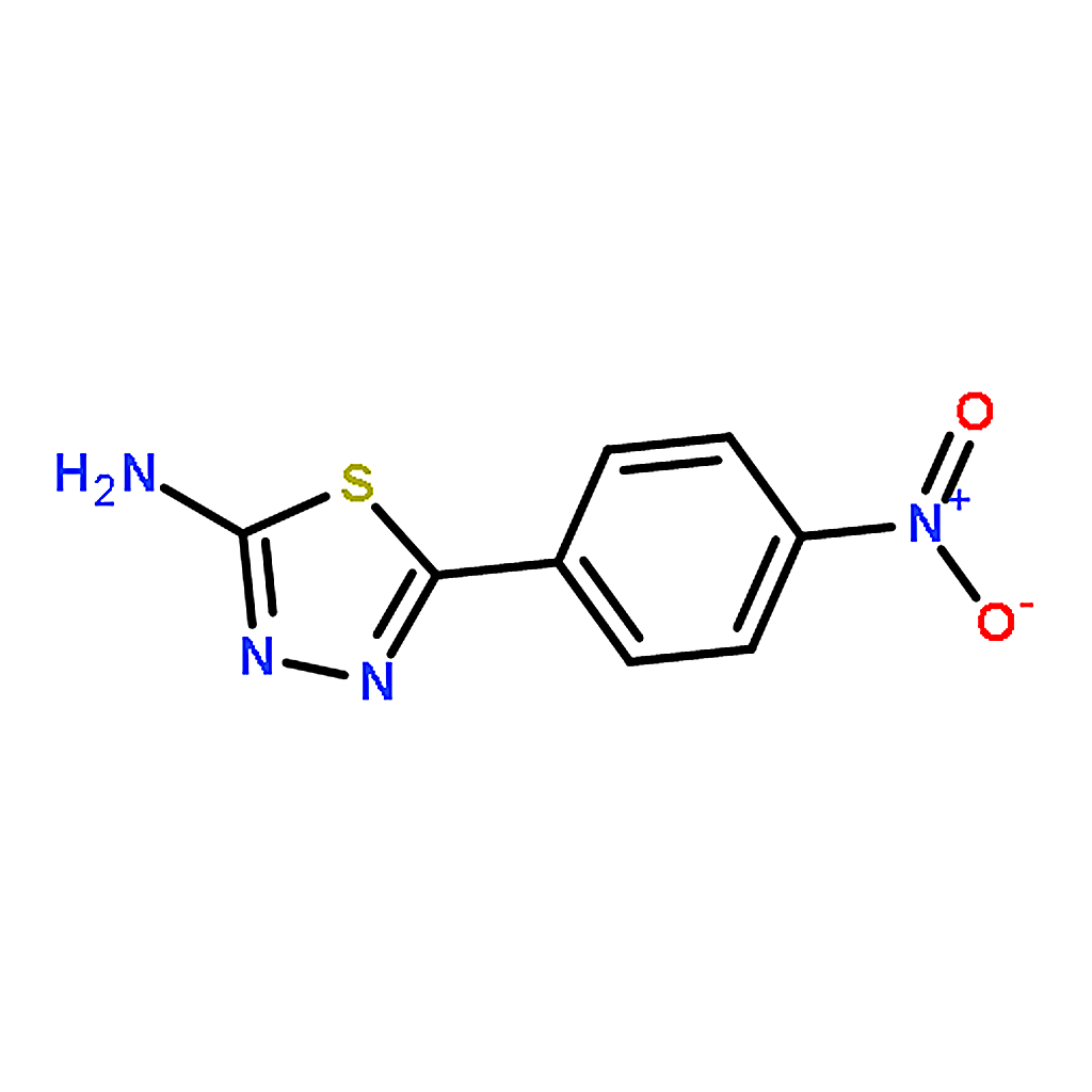 RHAWN 2-AMINO-5-(4-NITROPHENYL)-1，3，4-THIADIAZOLE