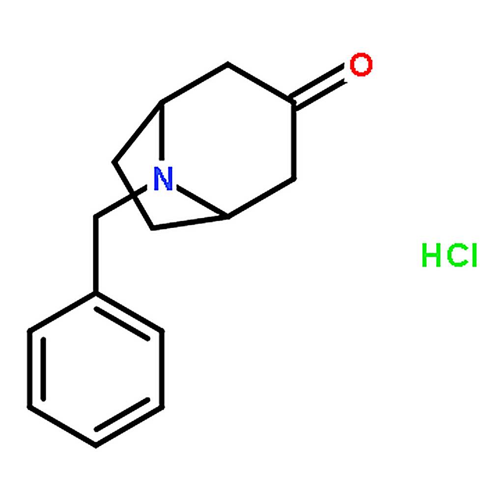 RHAWN 8-Benzyl-8-azabicyclo[3.2.1]octan-3-one hydrochloride
