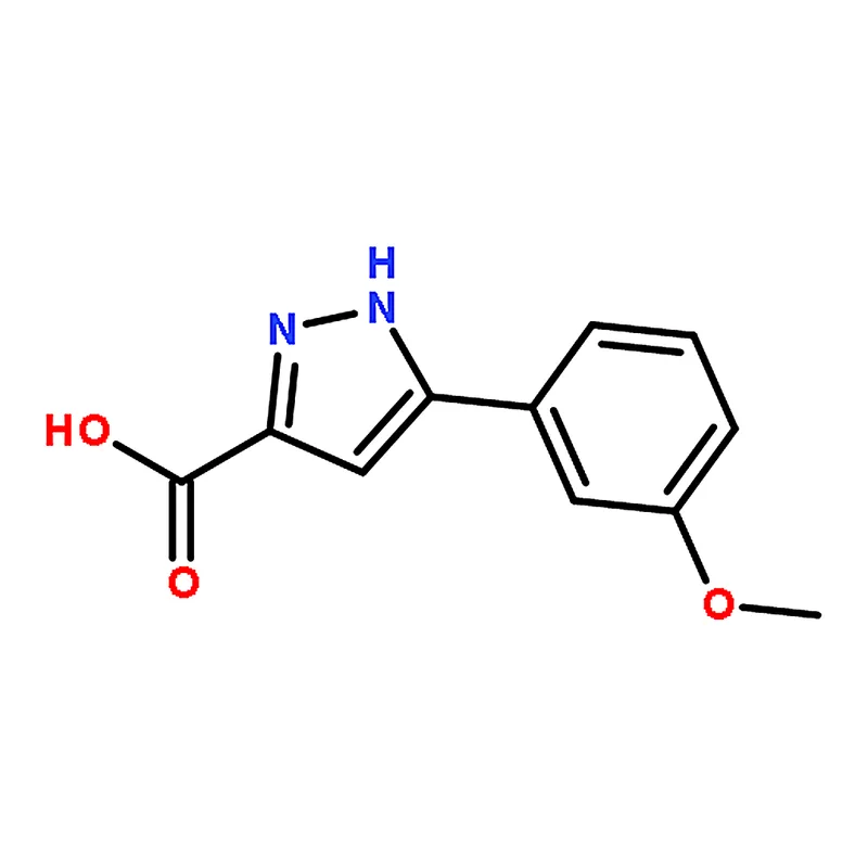 RHAWN 5-(3-Methoxyphenyl)-1H-pyrazole-3-carboxylic acid