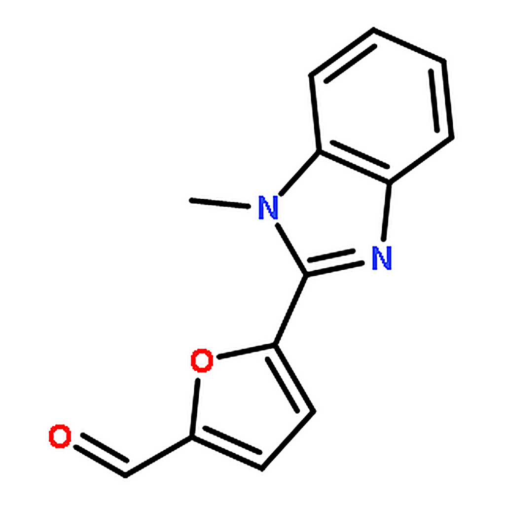 RHAWN 5-(1-Methyl-1H-benzo[d]imidazol-2-yl)furan-2-carbaldehyde